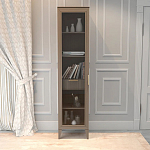 Витрина левая 1-дверная с ящиком и 5-ю полками Harper Line варинант исполнения - 1 | Loft Concept в Костроме