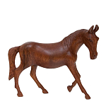 Статуэтка из дерева суар дикая лошадь Wild Horses варинант исполнения - 2 | Loft Concept в Костроме