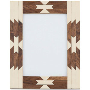 Фоторамка кость Beige Indian Wood Bone Inlay photo frame