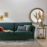 Зеркало Antique Mango Wood Round 100 варинант исполнения - 6 | Loft Concept в Костроме