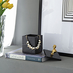 Мраморная шкатулка с бюстом из металла KELLY WEARSTLER варинант исполнения - 8 | Loft Concept в Костроме