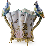 Ваза фарфоровая с попугаями Ferra варинант исполнения - 4 | Loft Concept в Костроме