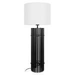 Настольная лампа с металлиеским черным трубчатым основанием Fulgurite варинант исполнения - 1 | Loft Concept в Костроме