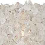 Бра с фактурным плафоном из кристаллов Amber Crystal варинант исполнения - 1 | Loft Concept в Костроме