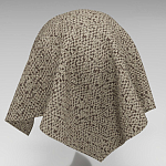 Мебельная ткань Шенилл коричневый цвет 138 см T4-28 варинант исполнения - 3 | Loft Concept в Костроме