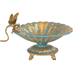 Фарфоровая чаша Золотая стрекоза Marlo Turi варинант исполнения - 1 | Loft Concept в Костроме