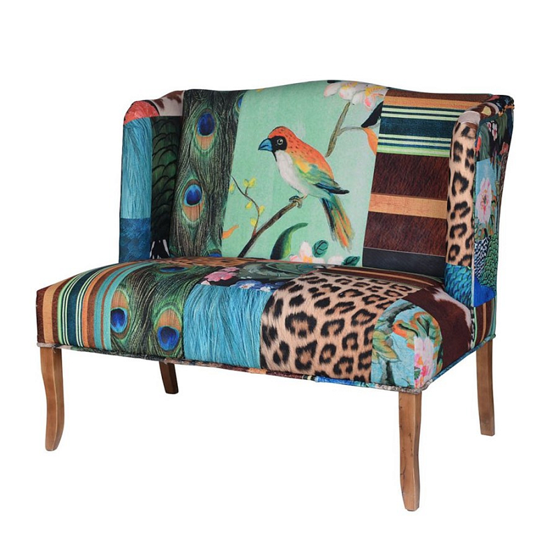 Диван Leopard spots & Bird Мульти в Костроме | Loft Concept 
