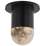 Потолочный светильник светодиодный с плафоном из натурального камня Purgatory варинант исполнения - 5 | Loft Concept в Костроме