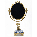 Настольное зеркало в бронзовой рамке Eden Garden варинант исполнения - 2 | Loft Concept в Костроме