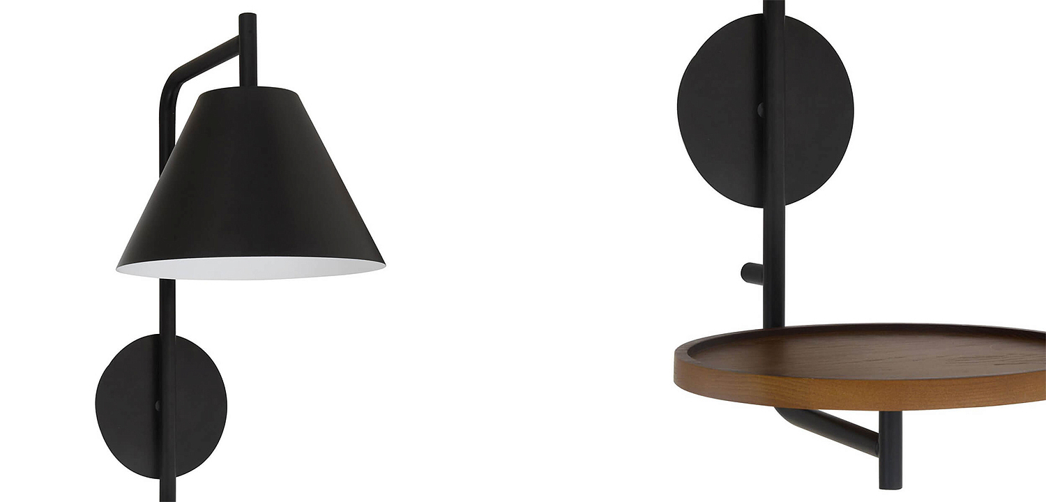 Бра с полкой Darko Wall Lamp Бра с полкой Darko Wall Lamp - Loft-Concept в Костроме