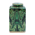 Ваза с малахитовым узором MALACHITE варинант исполнения - 1 | Loft Concept в Костроме