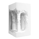 Встраиваемый в стену гипсовый светильник под покраску с колоннами и арками в античном стиле Antiquity Athena варинант исполнения - 4 | Loft Concept в Костроме