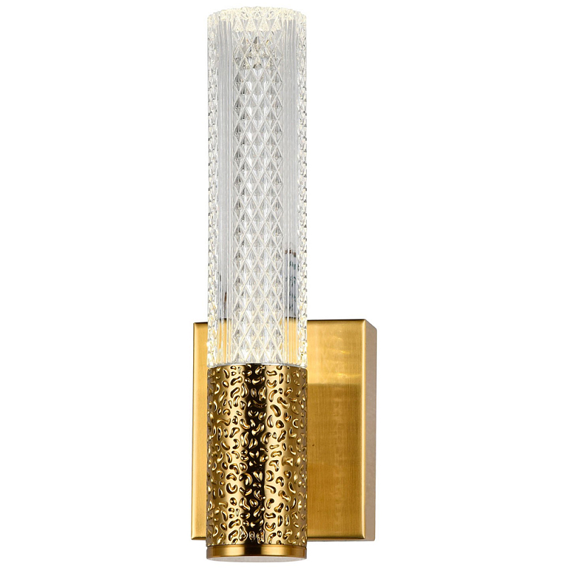 Бра латунь Dew Drops Tube Brass Wall Lamp Латунь Прозрачный Бра латунь Dew Drops Tube Brass Wall Lamp Латунь Прозрачный в Костроме | Loft Concept
