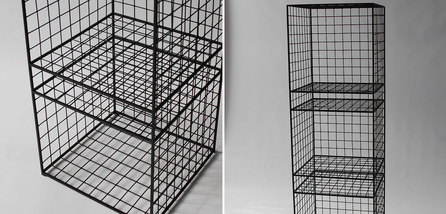 Стеллаж Higgs Industrial Metal Rust Rack Стеллаж Higgs Industrial Metal Rust Rack - Loft-Concept в Костроме