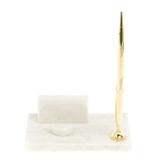 Подставка для телефона с ручкой из натурального камня креноид Natural Stone Stand варинант исполнения - 2 | Loft Concept в Костроме