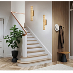 Бра цилиндрической формы из натурального алебастра Calcite Geometry варинант исполнения - 6 | Loft Concept в Костроме