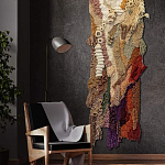 Тканый вручную абстрактный гобелен Коралловый риф Coral reef варинант исполнения - 1 | Loft Concept в Костроме