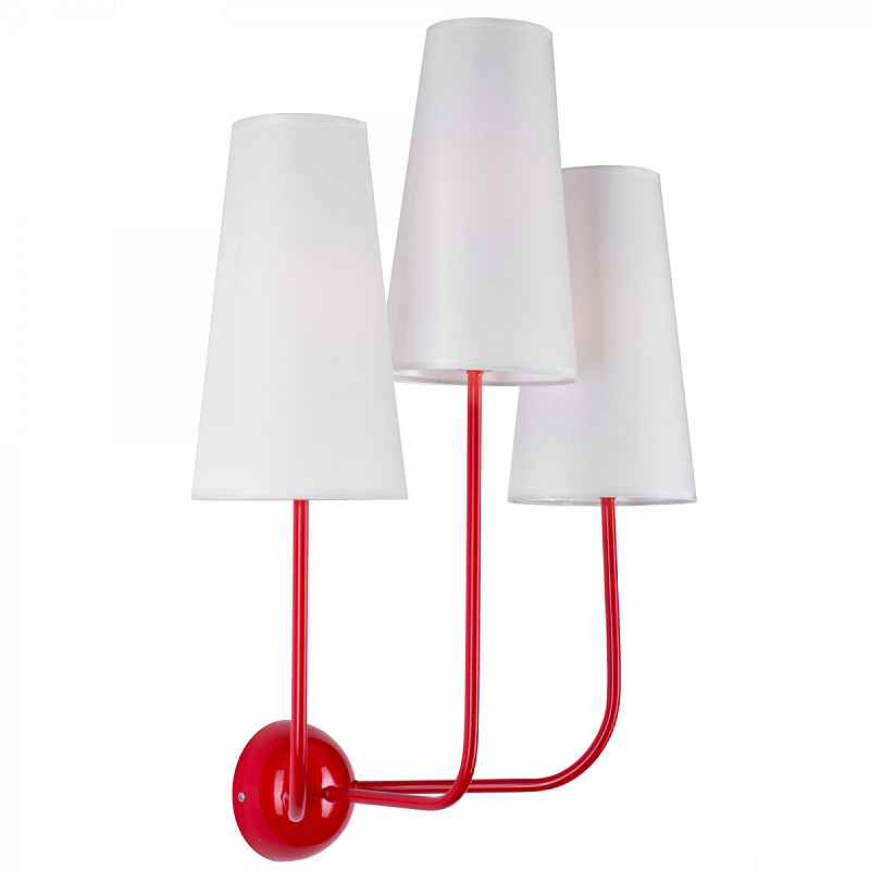 Бра Graceful Red Toadstools Красный Молочный Бра Graceful Red Toadstools Красный Молочный в Костроме | Loft Concept
