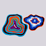 Сет из 3-х ковров «SAPPHIRE, QARTZITE, LABRADORITE» варинант исполнения - 2 | Loft Concept в Костроме