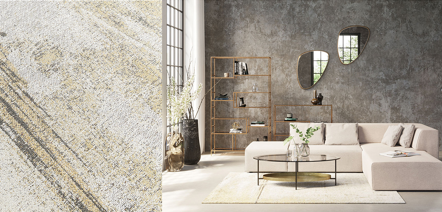 Ковер Abstraction beige Ковер Abstraction beige - Loft-Concept в Костроме