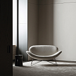 Дизайнерский двухместный диван Gio Ponti D.157.6  - DUE FOGLIE Sofa варинант исполнения - 2 | Loft Concept в Костроме