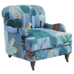 Дизайнерское классической формы на колесиках Trumann Armchair варинант исполнения - 1 | Loft Concept в Костроме