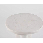 Дизайнерский журнальный стол белый на 3-х ножках в виде ступней African table варинант исполнения - 2 | Loft Concept в Костроме