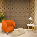 Гипсовая 3D Панель M-19 варинант исполнения - 2 | Loft Concept в Костроме