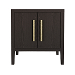 Тумбочка Primo с дверцами шпон темный орех варинант исполнения - 1 | Loft Concept в Костроме