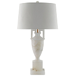 Настольная лампа с основанием в форме урны Piercing Stone варинант исполнения - 2 | Loft Concept в Костроме