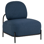 Кресло в синей рогожке COLOR BLOCK варинант исполнения - 1 | Loft Concept в Костроме
