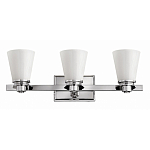 Бра для ванных комнат с белыми стеклянными конусными плафонами Hinkley варинант исполнения - 1 | Loft Concept в Костроме