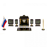 Настольный канцелярский набор из нефрита Apollo варинант исполнения - 1 | Loft Concept в Костроме