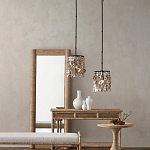 Подвесной светильник с подвесками из устричных раковин Sea Ravens варинант исполнения - 2 | Loft Concept в Костроме