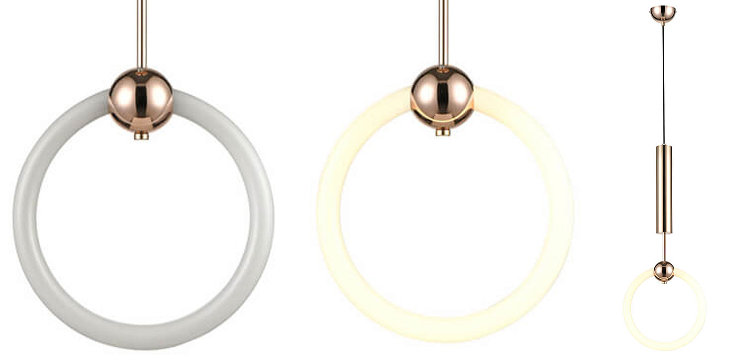 Подвесной светильник Lee Broom RING LIGHT Gold Подвесной светильник Lee Broom RING LIGHT Gold - Loft-Concept в Костроме