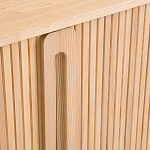 Длинный низкий буфет с 2-мя раздвижными дверцами Toinette Light Cupboard варинант исполнения - 11 | Loft Concept в Костроме