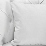 Кресло низкое с мягкой обивкой из велюра на 4-х ножках из массива березы Sophie Armchair white варинант исполнения - 7 | Loft Concept в Костроме