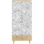 Шкаф с принтом Cotton варинант исполнения - 2 | Loft Concept в Костроме