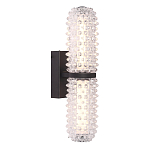 Бра с факутрным стеклянным плафоном Sonora варинант исполнения - 2 | Loft Concept в Костроме