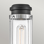 Бра для ванных комнат с прозрачным цилиндрическим плафоном на круглом основании Hinkley варинант исполнения - 8 | Loft Concept в Костроме