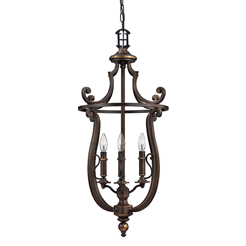 Люстра подвесная бронзового цвета в классическом стиле Hinkley Бронза в Костроме | Loft Concept 