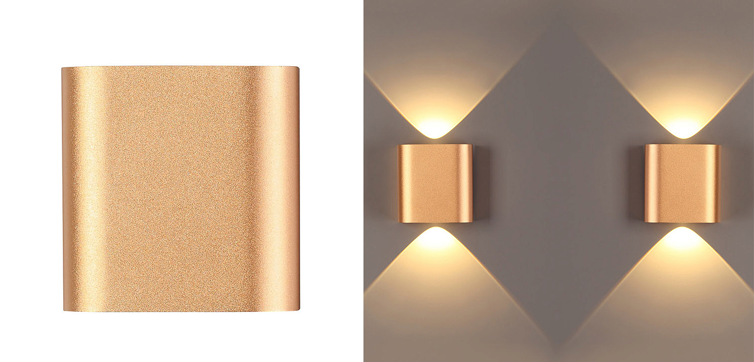 Бра Obverse Gold Square Wall lamp Бра Obverse Gold Square Wall lamp - Loft-Concept в Костроме