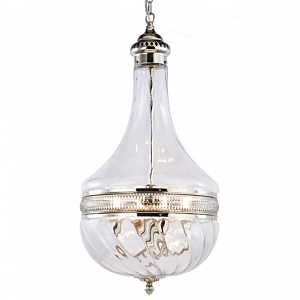 Люстра Capitol Hill Glass Pendant 30 Nickel