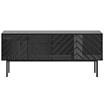 Длинная тумба с зеркальным декором Serena варинант исполнения - 3 | Loft Concept в Костроме