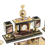 Настольный письменный набор из яшмы Manager Organizer варинант исполнения - 5 | Loft Concept в Костроме