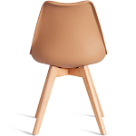 Стул с мягким сиденьем Arvika Latte варинант исполнения - 4 | Loft Concept в Костроме