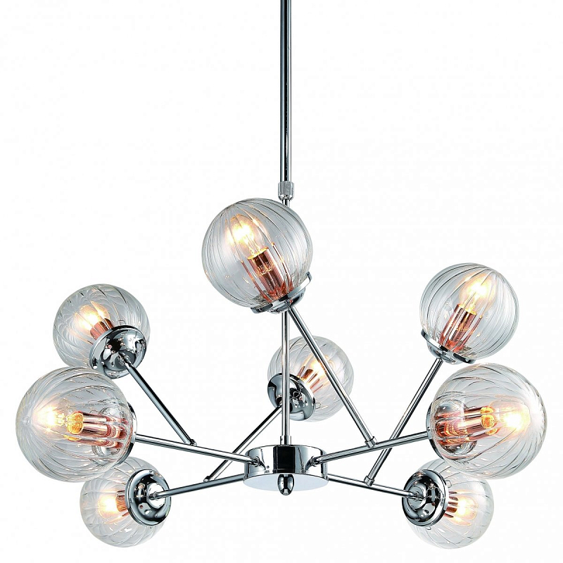 Люстра Proto Chandelier Хром Люстра Proto Chandelier Хром в Костроме | Loft Concept