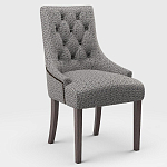 Мебельная ткань Шенилл серый цвет 142 см T4-46 варинант исполнения - 5 | Loft Concept в Костроме