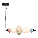 Подвесной светильник фигруный с керамическими элементами 18W LED Fragrant Light варинант исполнения - 1 | Loft Concept в Костроме