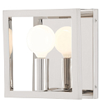 Бра настенное квадратной формы Wristband серебро варинант исполнения - 1 | Loft Concept в Костроме